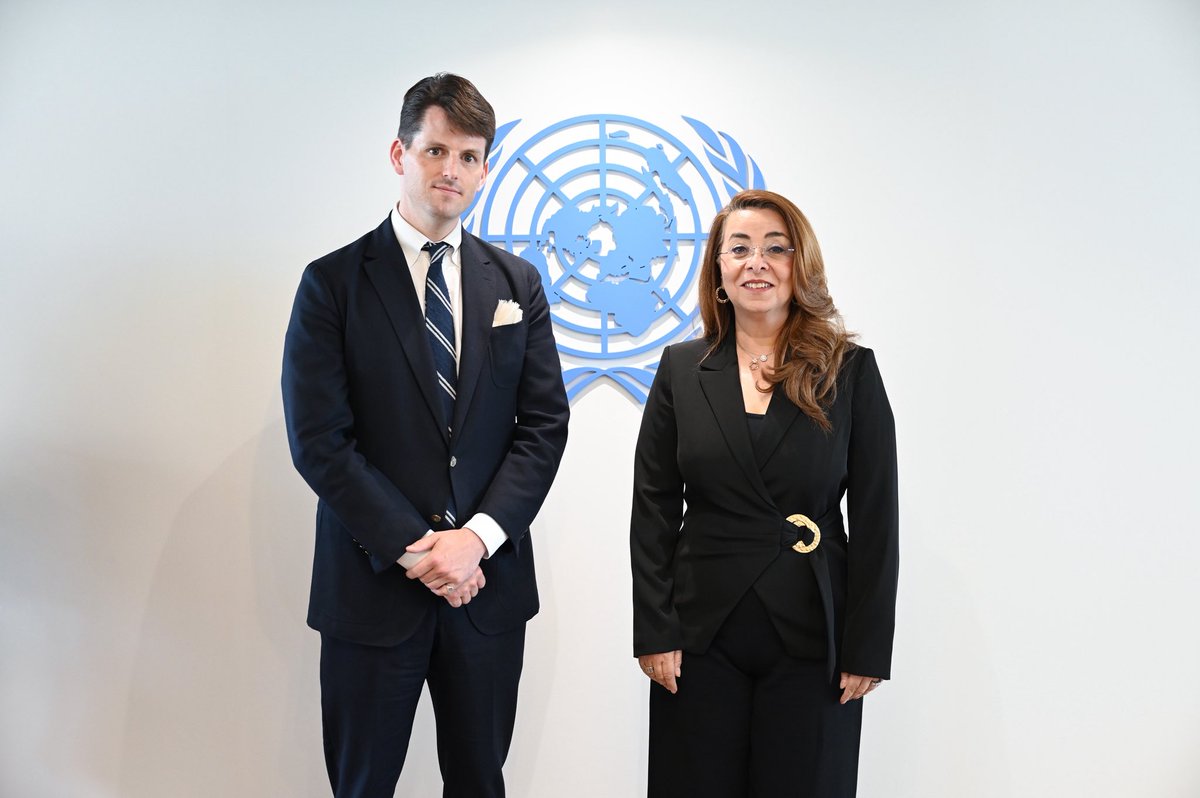 GhadaFathiWaly's tweet image. Had a good meeting with @StateDept Senior Bureau Official @State_IO McCoy Pitt, to discuss @UNODC’s work, our impact, and the importance of addressing transnational organized crime, tackling drug trafficking and promoting security.