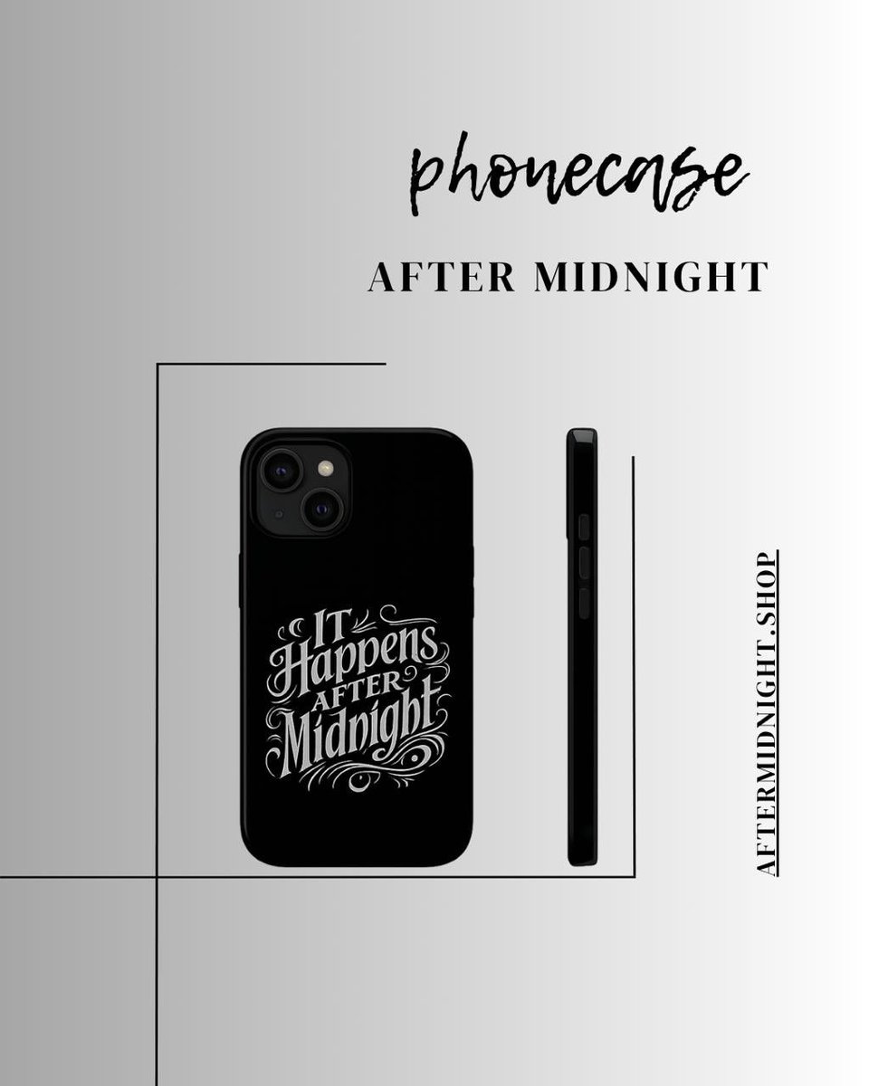 AfterMidni61398's tweet image. Carry style in every detail.
This case isn’t just for protection.
It’s a statement.

“It Happens After Midnight” — etched to last.

🔖 Use code: MIDNIGHT10 for 10% off

#AfterMidnightEssentials #StatementDesign