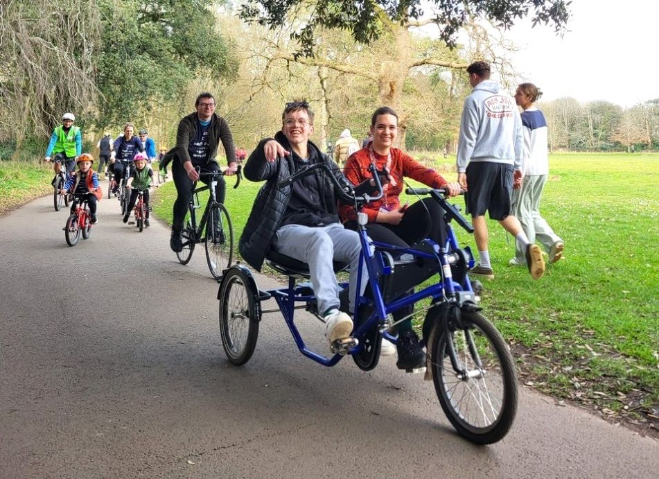 JOIN US! Cardiff Relay Your Way cycle stage (199) from Pedal Power to <a href="/cardiffintww/">CIWW</a> is next Weds 25 June. For children with disabilities. Leaves at 16.05. Bring your own cycle or hire from us. ~6km. Use code STAGE199FREE. #relayyourway 
Details &amp; reg relayyourway.org/stage/199