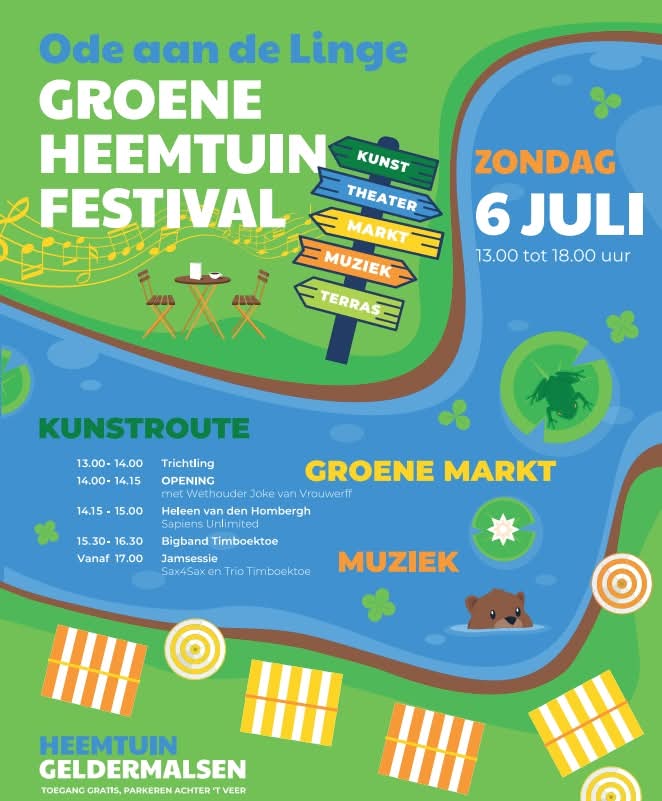 Zondag 6 juli: Ode aan de Linge