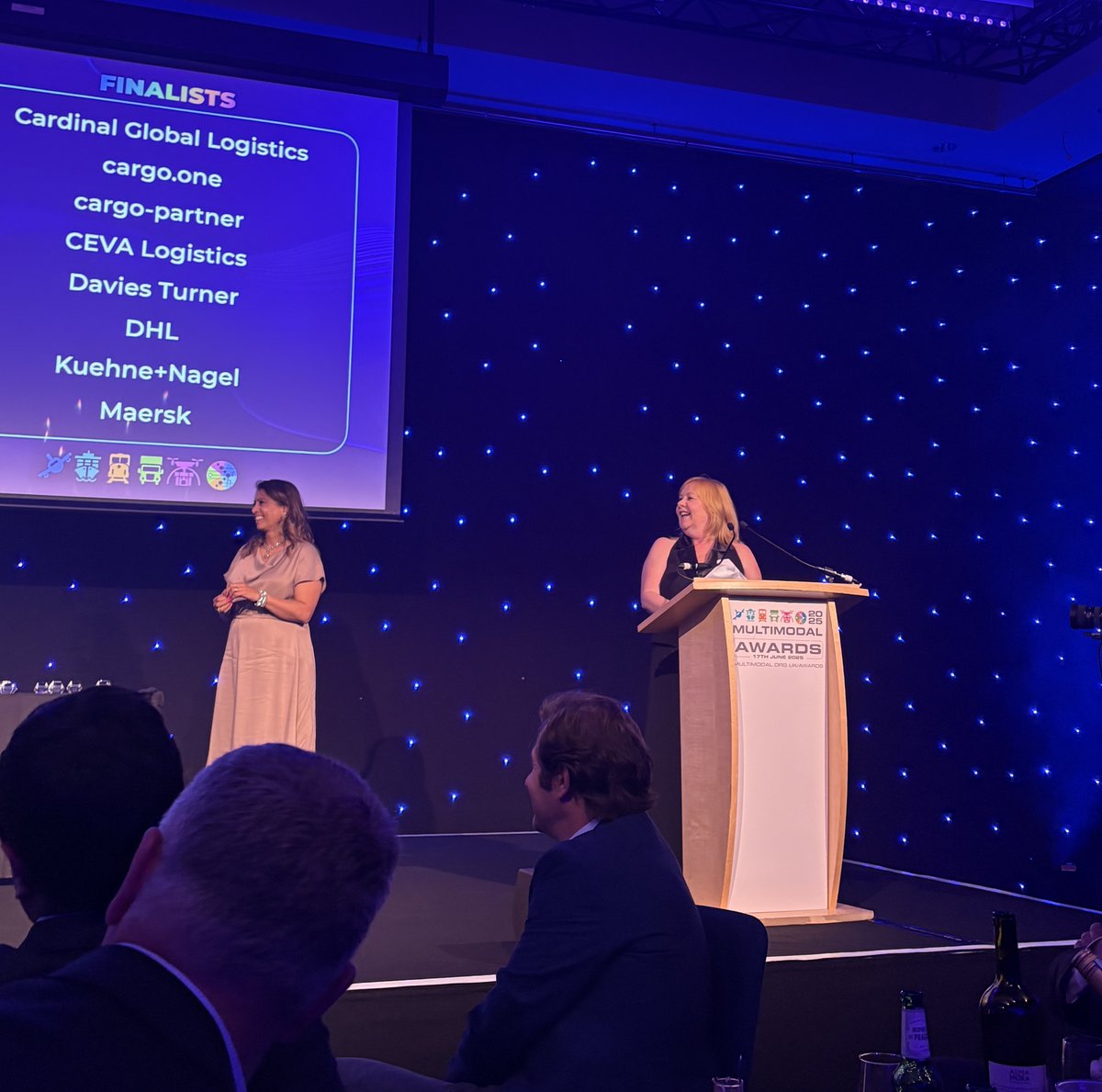 Congratulations to the winners of last night’s #MultimodalAwards!
Our very own Sharon Greer was there to present the Air Freight Company of the Year award, which was sponsored by ASM. Huge congratulations to the winners, Kuehne+Nagel, and everyone shortlisted. #Multimodal25