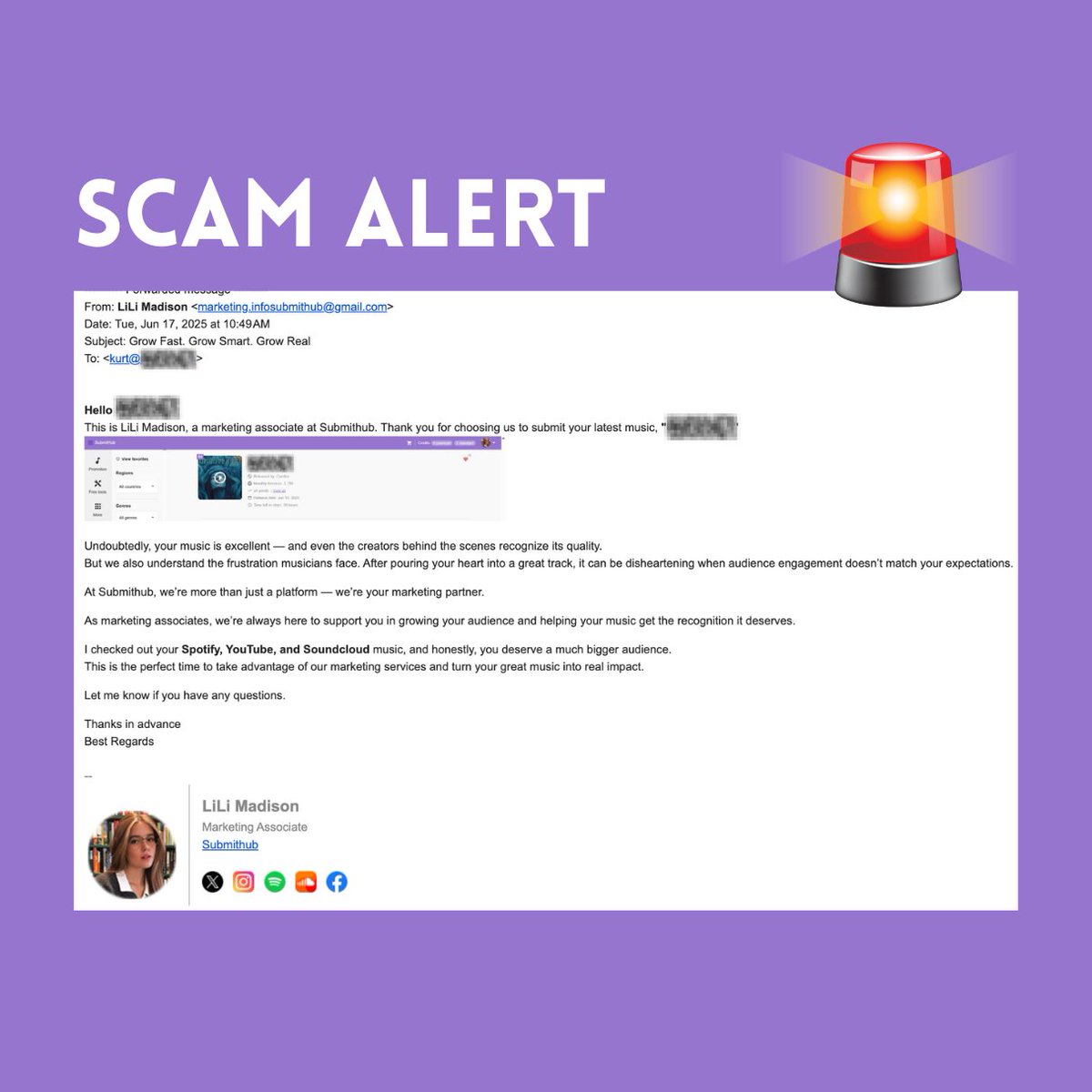 SubmitHub tweet media