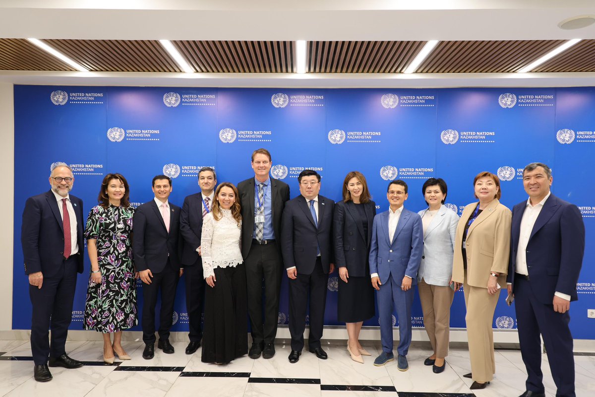 UN in Kazakhstan (@uninkazakhstan) on Twitter photo Today we marked a milestone for sustainable business in Central Asia — the official opening of the UN Global Compact Multi-Country Office in Almaty. 🌍 A new chapter begins for responsible growth and regional collaboration. #UNGlobalCompact #SDGs <a href="/globalcompact/">UN Global Compact</a> Today we marked a milestone for sustainable business in Central Asia — the official opening of the UN Global Compact Multi-Country Office in Almaty. 🌍 A new chapter begins for responsible growth and regional collaboration. #UNGlobalCompact #SDGs <a href="/globalcompact/">UN Global Compact</a>