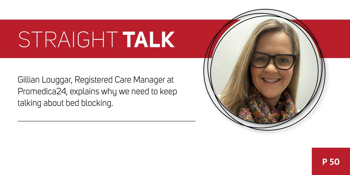 CMM Magazine ๐ (@cmm_magazine) on Twitter photo 'One in seven NHS hospital beds in England are occupied by patients who are medically fit to leave, but unable to be discharged due to a lack of social care arrangements.' Gillian Louggar, Registered Care Manager at <a href="/Promedica24uk/">Promedica24 Homecare</a> talks bed blocking.
caremanagementmatters.co.uk/feature/straigโฆ 'One in seven NHS hospital beds in England are occupied by patients who are medically fit to leave, but unable to be discharged due to a lack of social care arrangements.' Gillian Louggar, Registered Care Manager at <a href="/Promedica24uk/">Promedica24 Homecare</a> talks bed blocking.
caremanagementmatters.co.uk/feature/straigโฆ