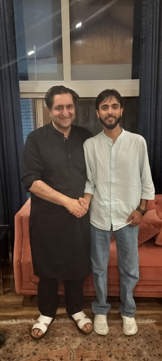 THE STORY OF ZUBAIR UL ISLAM BHAT . 

This is Zuber <a href="/bhattweetss/">z.</a> from Khumriyal. Congratulations on passing NEET. 

Zuber has excelled academically. But Zuber is much more than a young boy who has cracked NEET. 

The life of Zuber is a story. And I too am a part of that story.