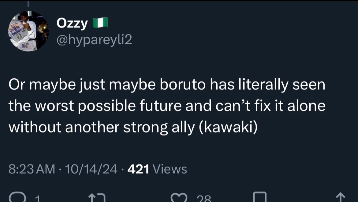 Was I actually on to something???