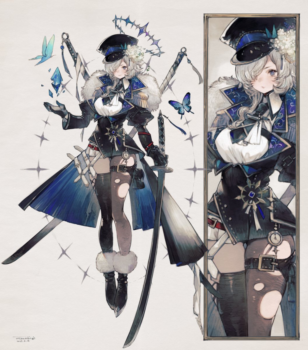リクエストありがとうございました！💙🦋✨