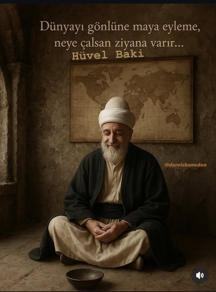 Dünyayı gönlüne maya eyleme, neye çalsan ziyana varır...

- Hüvvel Baki