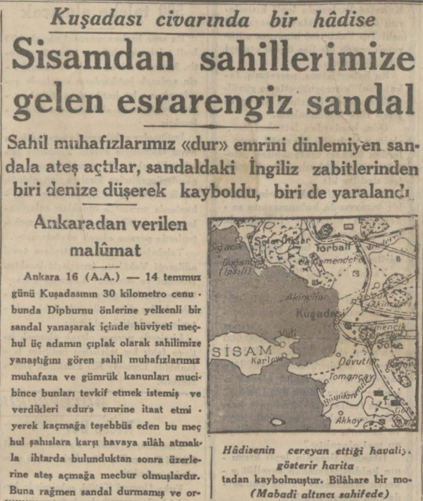 relaxmode74's tweet photo. İNGİLİZLERLE NEREDEYSE SAVAŞA GİRECEĞİMİZ 14 TEMMUZ 1934 KUŞADASI OLAYI : 14 temmuz 1934'de #kusadası'na #sisam tarafındaki bir #ingiliz gemisinden #sarhoş ve #çıplak 4 ingiliz #asker tekne ile yanaşmak ister. #türk #asker i dur ihtarına uymayan bu askerlere ateş açar. Bunlardan biri ölür diğeri yaralanır. İngilizler ayağa kalkar, #savaş #gemi lerini açıklarımıza gönderip tehdit ederler. Hatta Askerlerini öldüren zabiti almak için karaya çıkmak isterler. #Atatürk zabitin görevini yaptığını söyleyerek , buna kesinlikle izin vermeyeceğini , gerekirse savaşı göze alacağını net bir şekilde ingilizlere iletir. Sonunda genç #türkiye #cumhuriyet i #diplomasi yi en iyi şekilde kullanıp gerilimi azaltır. Ve #olay daha fazla büyümeden kapatılır.