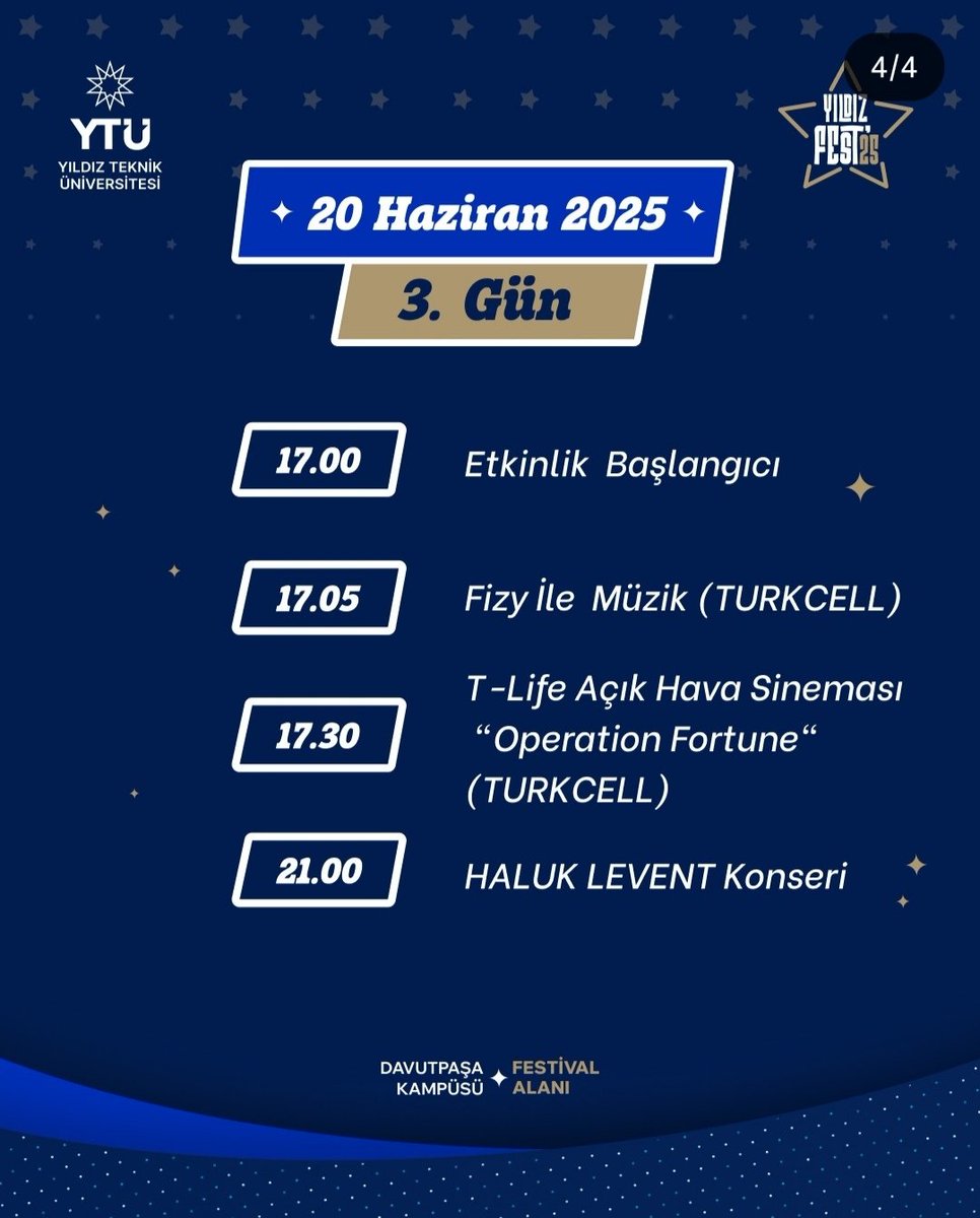 "Mezunlarımızı YlLDIZFest '25 bekliyoruz!"