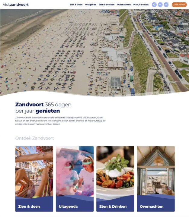 Zandvoort lanceert vernieuwde VisitZandvoort-website mét directe boekingsoptie: Zandvoort verwelkomt het nieuwe strandseizoen met de lancering van een volledig vernieuwde, drietalige toeristische… haarlemupdates.nl/2025/06/18/zan… #Visitzandvoort #boekingsoptie #website #Zandvoort