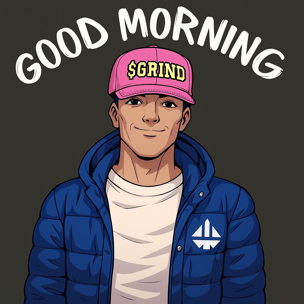 Grand Rising 𝕏

Have a great day. Tired &amp; achy from the late night but also enjoying the glorious sunshine and some time out the house with my son. It’s the little things in life🫶to refill the tank to $GRIND even harder 🫡