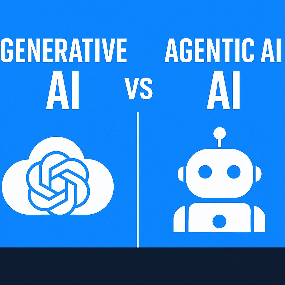 Generative AI creates. Agentic AI acts.
We’re moving from content to consequence.
🧠 vs 🤖 — Who’s really driving the future of intelligence?
#AI #AgenticAI #GenerativeAI #TechX #FutureIsNow #AITakeover