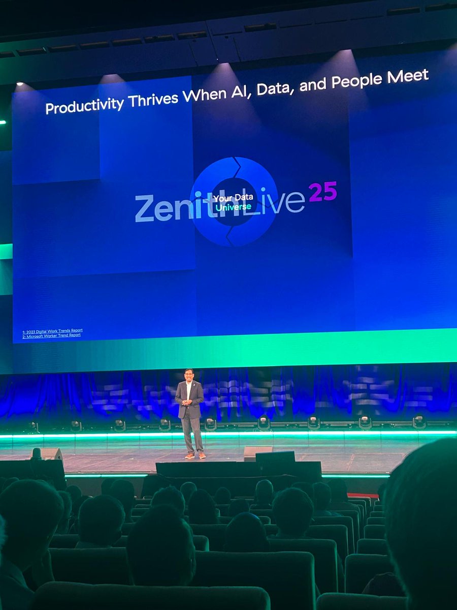 zscaler's tweet photo. Shoutout to Venkat Krishnamoorthi for delivering an insightful keynote on Comprehensive Data Protection with a Modern, Unified Approach!
๐ป Data is everywhere & showed how Zscaler is redefining what it means to protect it all.
#ZeroTrustAI #DataProtection #ZL25 https://t.co/asATpy7LCp