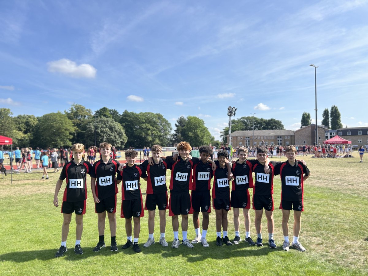 Our athletes are all set for Borough Sports! 

We have 50 amazing students taking part today - the energy and love for sport is just wonderful to see.

#hampton_high