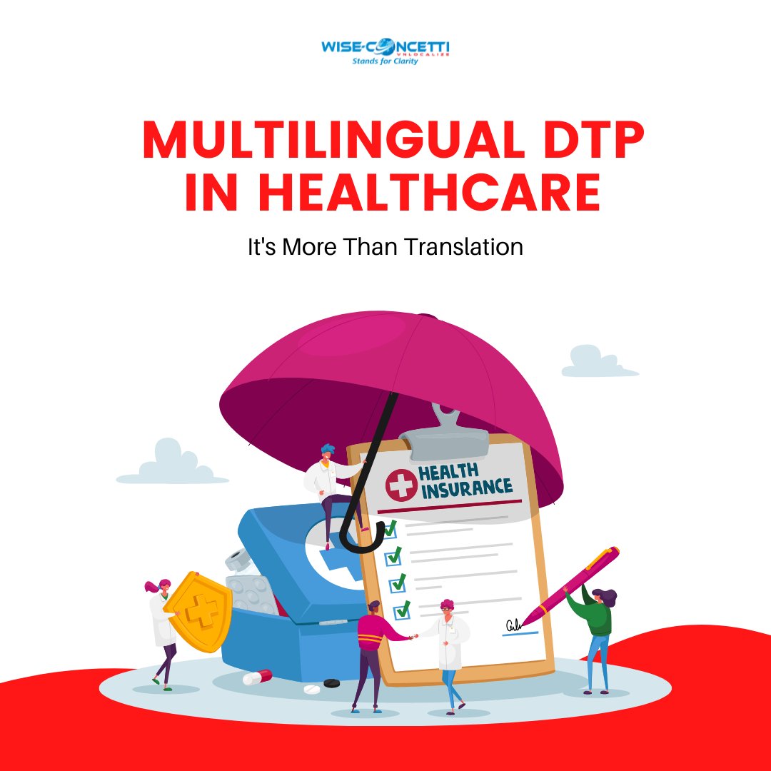 WCLGlobal's tweet photo. 🩺 In healthcare, clarity saves lives. 
 Multilingual DTP ensures your translated manuals &amp; e-learning look right in every language.
From layout to compliance - Wise-Concetti has you covered. Connect with us! 
 #MedicalTranslation #DTP #HealthcareLocalization #WiseConcetti https://t.co/EPgi8GEvzU