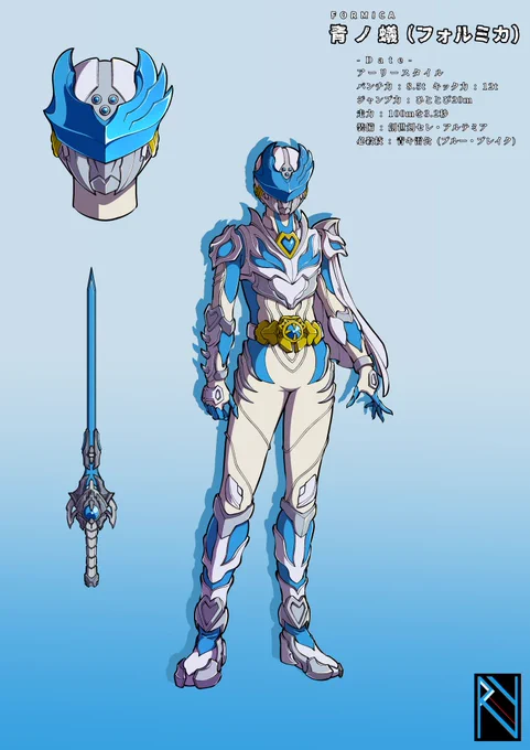 蟻と白蟻のオリジナルヒーロー、 【赤ノ蟻(アスカトル)】 【青ノ蟻(フォルミカ)】 です。以前投稿した怪人アウトセクトと戦います。