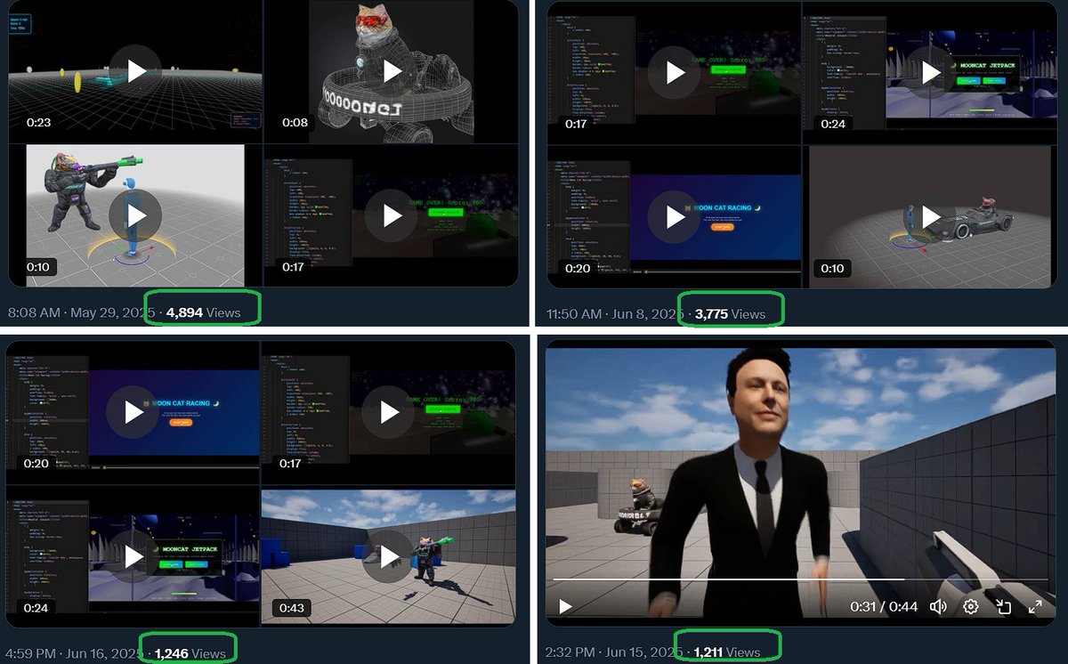 Mtron (@mtronlink) on Twitter photo #Mooncat games already getting some attention 😺
In market conditions like these 12000 views+ aren´t that bad for a 0.01m$ mcap project :) <a href="/mooncatsol420/">mooncatsol</a>
7KpfLGWeUe1oXjXb1sttDmFz6ehZwY1oqz3Kgnv4pump
$SOL $PEPE $AURA $DOGE #moonpig <a href="/JamesWynnReal/">James Wynn</a> $TRX $BTC #bitcoin $KM $ETH #Mooncat games already getting some attention 😺
In market conditions like these 12000 views+ aren´t that bad for a 0.01m$ mcap project :) <a href="/mooncatsol420/">mooncatsol</a>
7KpfLGWeUe1oXjXb1sttDmFz6ehZwY1oqz3Kgnv4pump
$SOL $PEPE $AURA $DOGE #moonpig <a href="/JamesWynnReal/">James Wynn</a> $TRX $BTC #bitcoin $KM $ETH