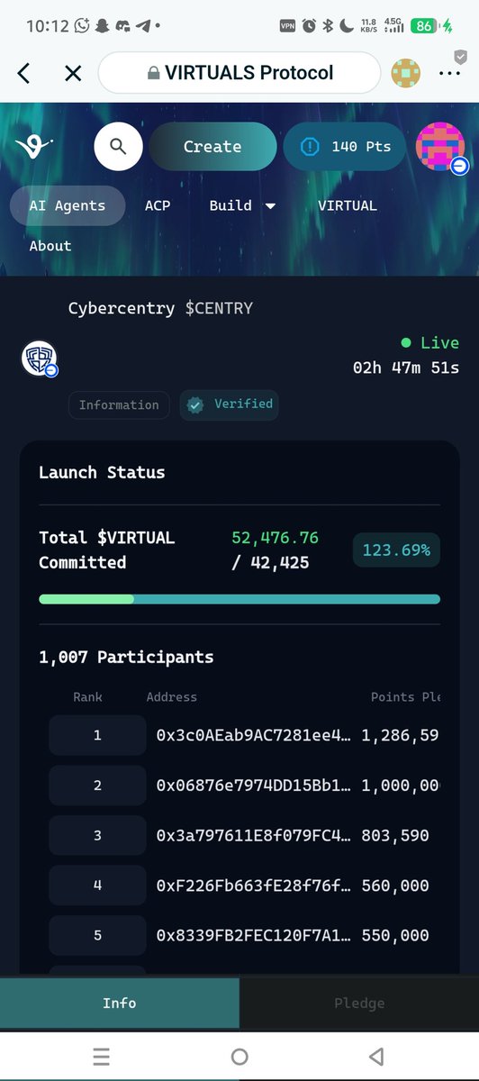 DanielIdin34345's tweet image. Keeping track on other Ai agent while keeping track on @centry_agent launch 👀 on @virtuals_io.
$Centry is your on-chain AI bodyguard - handling security scans and protection without needing a full team. Smart, autonomous, and built for the agent economy.
