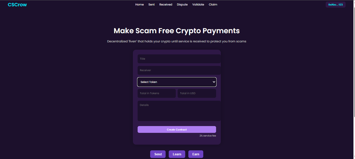 🚀 Just launched: A Decentralized Escrow DApp 💸
No more scams in crypto deals!
✅ Funds locked till delivery
✅ Arbiter for disputes
✅ Auto-refund on deadline miss
Built with: React + Solidity + MetaMask
🔐 Like a trustless Fiverr
💬 DM to try/contribute
#web3 #escrow #defi