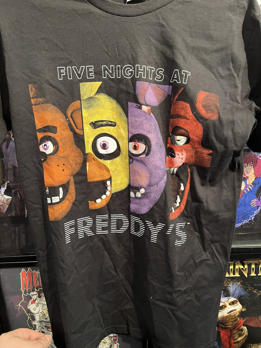 Looking for a new tee to rock in the summer?

5 new designs have dropped in store including some new #FNAF/#Springtrap designs, everyone’s favourite spook boi #Ghostface and a retro #TombRaider ready for the new IV - VI remaster

#Scream
