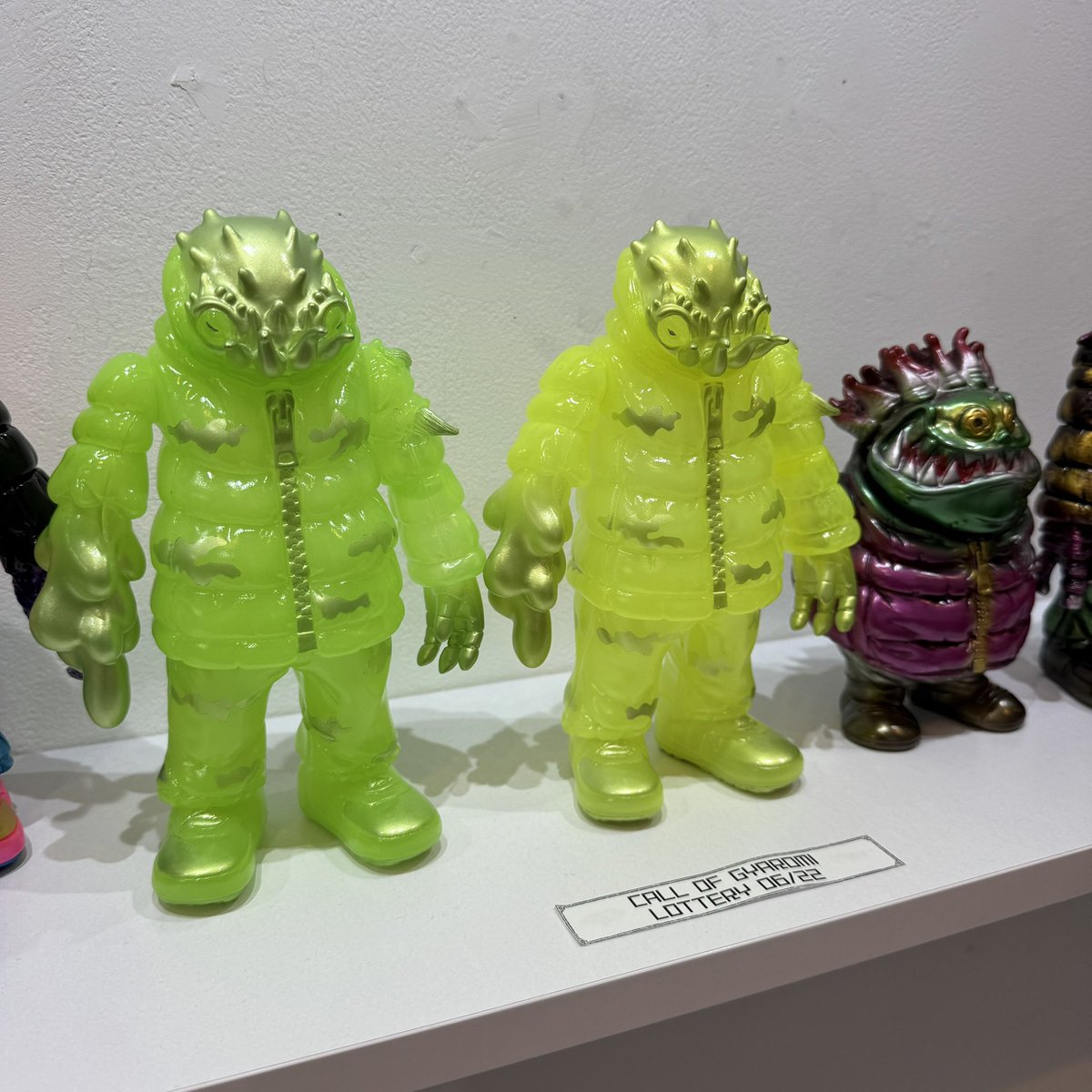 doppuri_deep's tweet image. GYAROMIさんの個展
CALL OF GYAROMI phase.1
行ってきました！
見たことない物がたくさんあり圧巻でした✨

#gyaromi