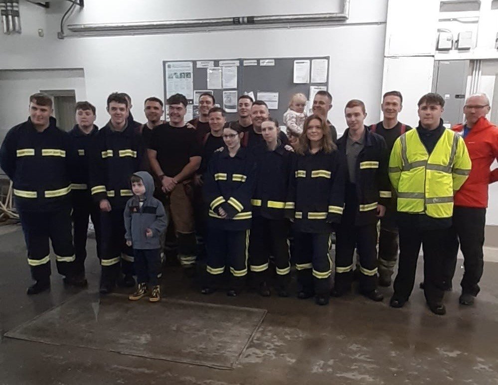 Thank you to everyone who attended Coatbridge Fire Station's Charity Car Wash on Saturday 🚗🫧, which raised £528.97 ⭐️👏