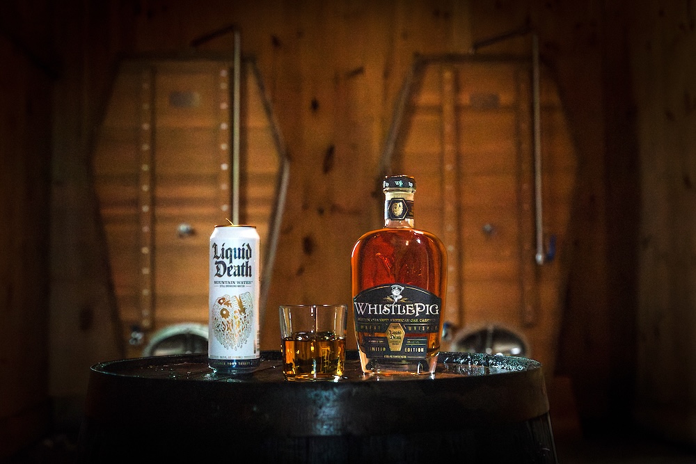 BourbonBlog.com (@bourbonblog) on Twitter photo Casket-finished whiskey? Yes, really.
<a href="/WhistlePigRye/">WhistlePig Whiskey</a>'s GraveStock is the first whiskey finished in a casket-shaped foeder and proofed with <a href="/LiquidDeath/">Liquid Death</a>. Full story on bourbonblog.com/2025/06/18/whi… Casket-finished whiskey? Yes, really.
<a href="/WhistlePigRye/">WhistlePig Whiskey</a>'s GraveStock is the first whiskey finished in a casket-shaped foeder and proofed with <a href="/LiquidDeath/">Liquid Death</a>. Full story on bourbonblog.com/2025/06/18/whi…