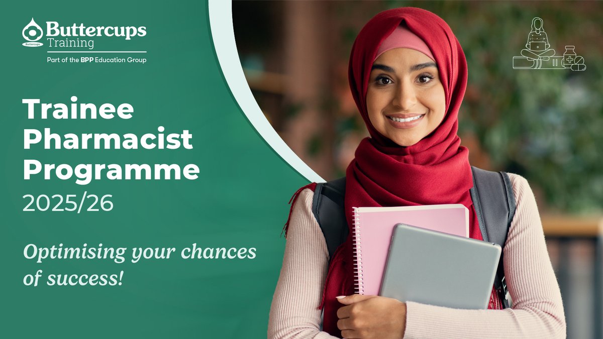 Congratulations all MPharm graduates! You did it!
Next up, Foundation Training! 
Led by our expert Professional Development Pharmacists, we're now accepting enrolments for our Trainee Pharmacist Programme

Learn more and register here: bit.ly/TP2025-26
#ButtercupsTraining