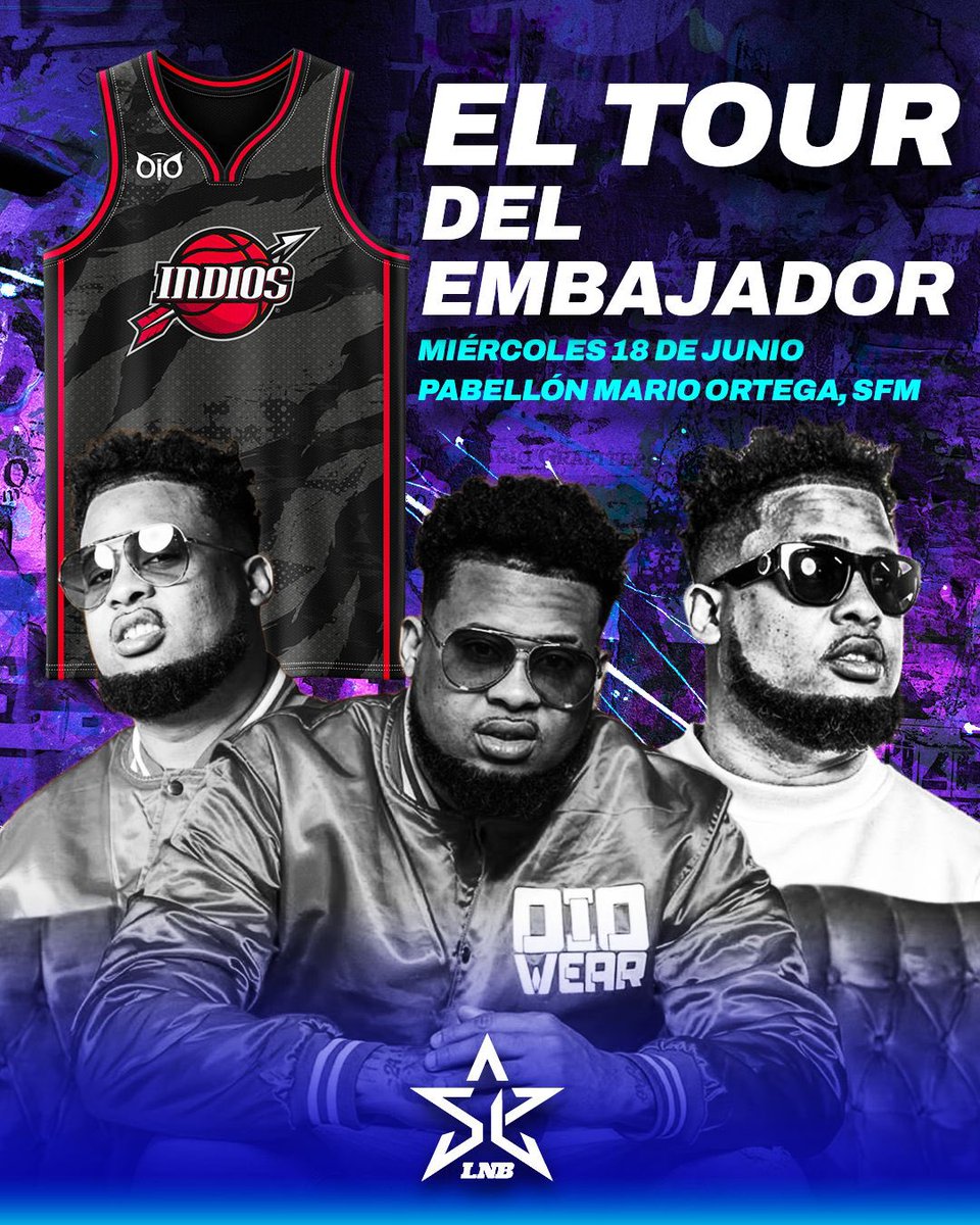 🗣️ ¡ATENCIÓN SAN FRANCISCO!

Hoy miércoles llega a la choza el tour del embajador 🫡

En un juegazo de alto voltaje que nadie se puede perder 🎬

INDIOS 🆚 REALES 

#LNB #LaSuperLiga