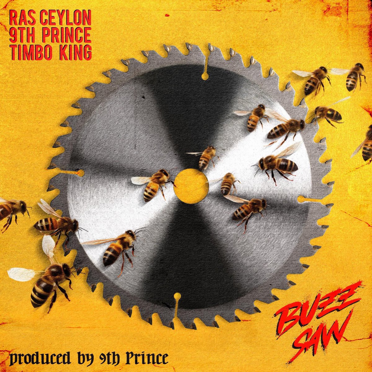 RasCeylon's tweet image. Brand nu muzik for this #WuTangWednesday “BuzzSaw” by i #RasCeylon x #9thPrince x #TimboKing produced by @real9thprince of #Killarmy #WuTang #KillaBeez  mixed/mastered by @xarinamusic @studiox510 cover art by @xistheweapon 🐝🪚 distrokid.com/hyperfollow/ra…