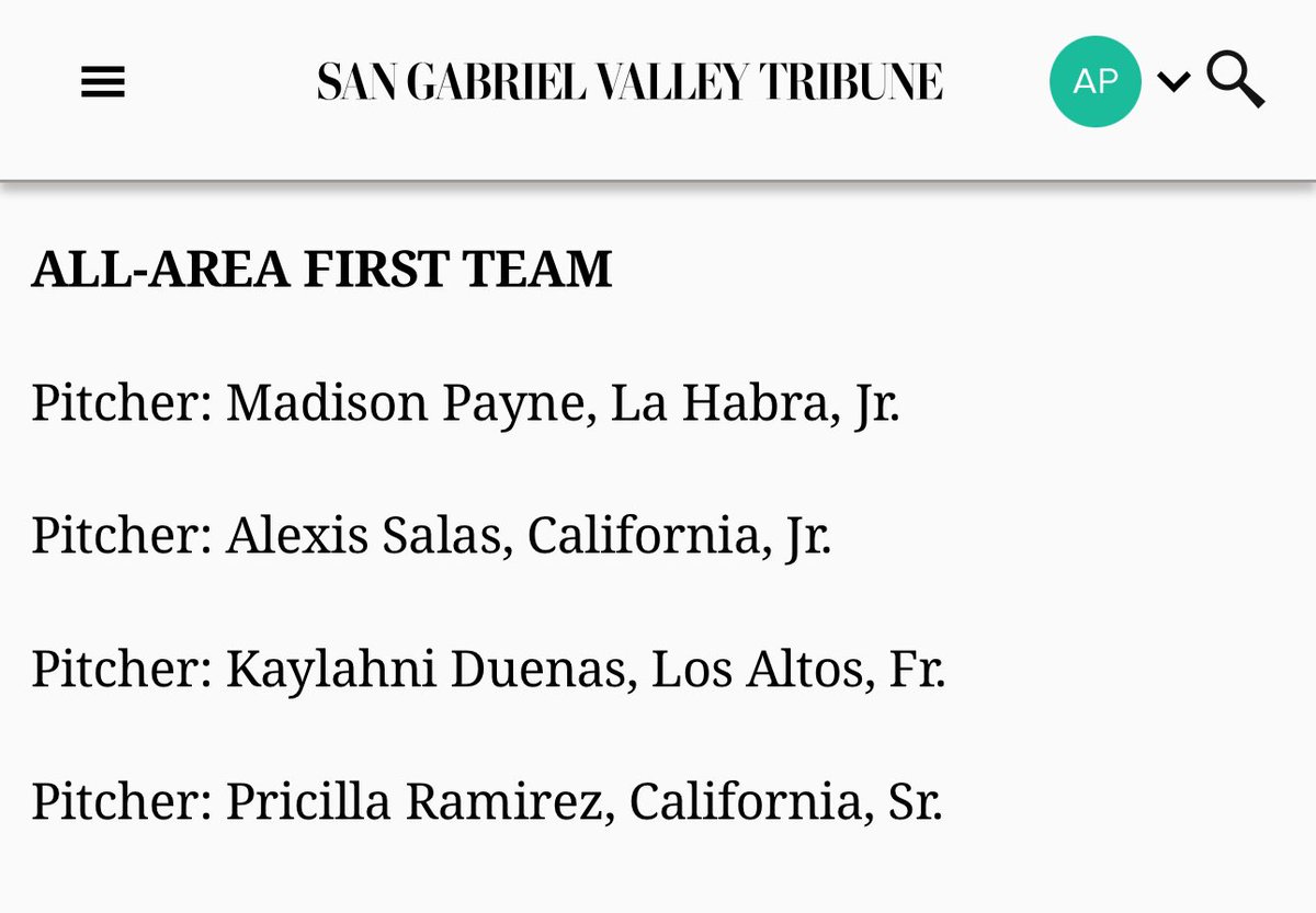 CalHi_Softball's tweet photo. Congrats to Alexis Salas, Pricilla Ramirez, Mia Martinez, Hailey Chavolla and Shirley Acevedo for making the @SGVNSports All-Area Team. Great Job Lady Condors!🦅🥎👏👍🏼 https://t.co/niORg0l54O