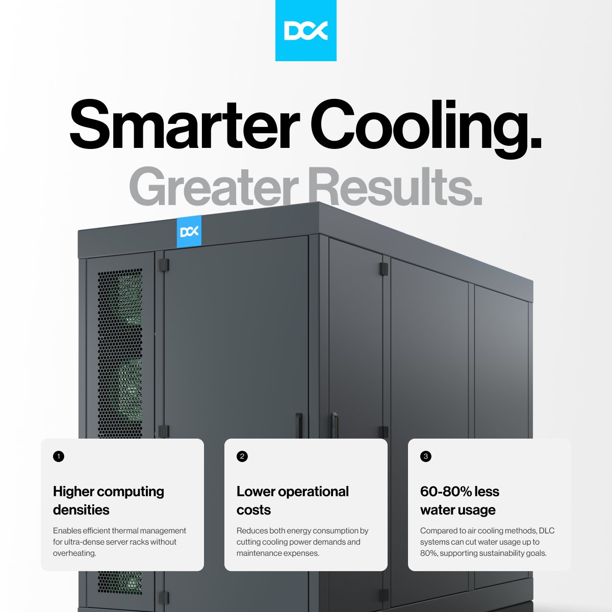 DCX LIQUID COOLING SYSTEMS (@dcx_liquidcool) on Twitter photo #DataCenters are getting cooler than ever!
Direct-To-Chip Cooling can cut energy use by up to 50% in high-density AI racks.
No more raised floors or bulky CRACs 👉 just smart and efficient design.
Plan your 2025 upgrade now. 📩 sales@dcx.eu
#LiquidCooling #EnergyEfficiency #DataCenters are getting cooler than ever!
Direct-To-Chip Cooling can cut energy use by up to 50% in high-density AI racks.
No more raised floors or bulky CRACs 👉 just smart and efficient design.
Plan your 2025 upgrade now. 📩 sales@dcx.eu
#LiquidCooling #EnergyEfficiency