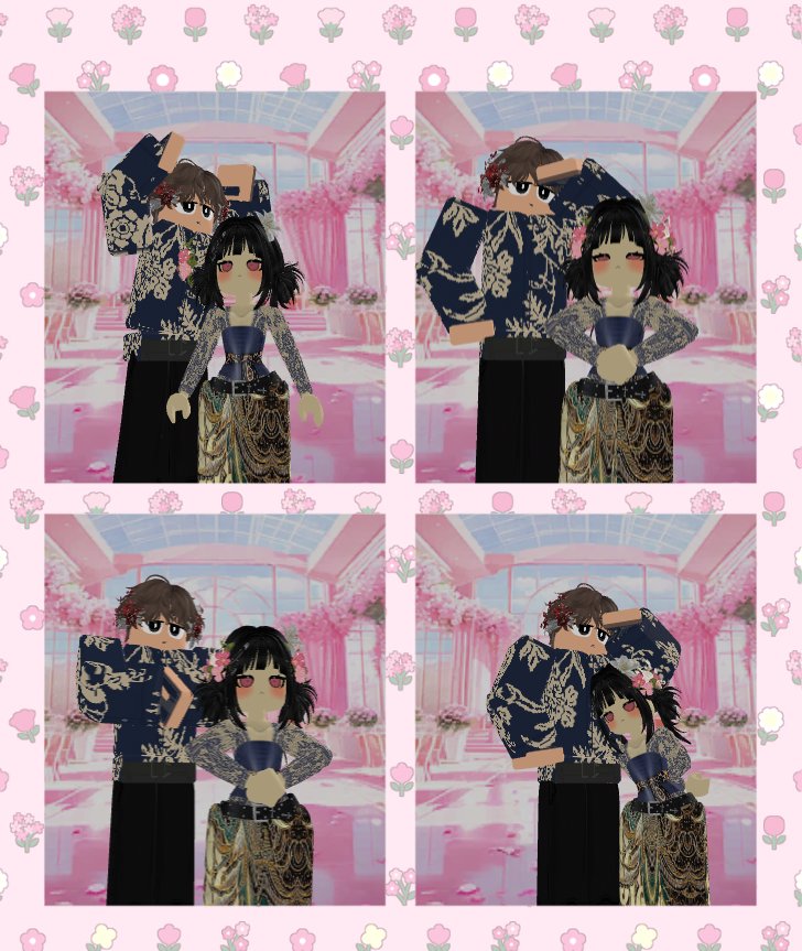 txtFromRoblox's tweet image. Abis kondangan langsung main ke gunung😆😆 roblox!