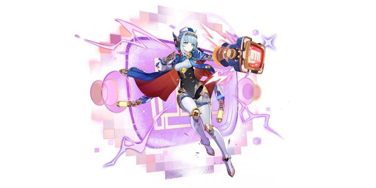 mask_robot's tweet image. Ineffa Splah Art +Render + Showcase 
-Via: Dim-Mero-Homdgcat 
#ineffa #Genshin #GenshinImpact