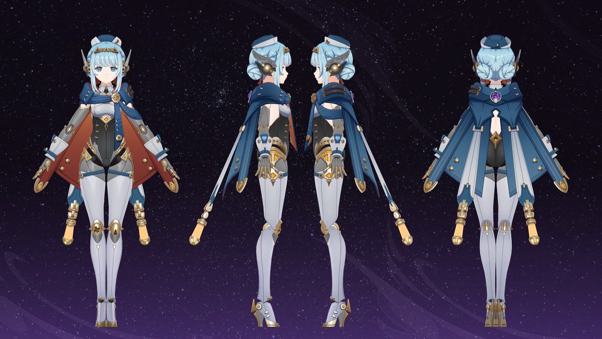 mask_robot's tweet image. Ineffa Splah Art +Render + Showcase 
-Via: Dim-Mero-Homdgcat 
#ineffa #Genshin #GenshinImpact