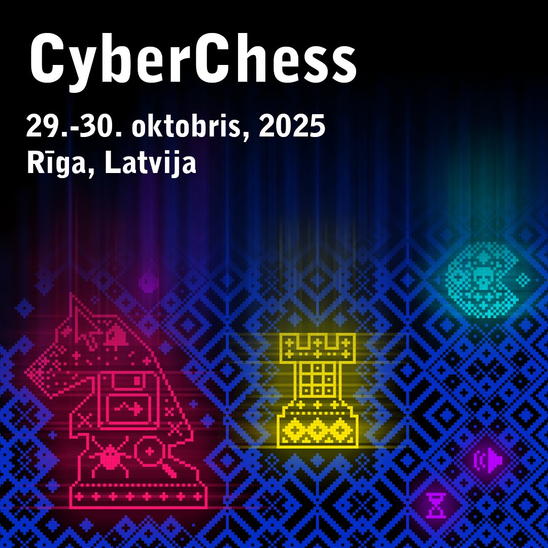 🚀Iepazīstinām ar kolēģi Danu Ludvigu – vienu no #CyberChess2025 programmas radošajiem dzinējspēkiem! Arī šogad viņa vadīs #CyberStory skatuvi, kur fokusā – pieredze, stāsti un risinājumi drošākai kibertelpai. 👉Seko konferences jaunumiem: cyberchess.lv