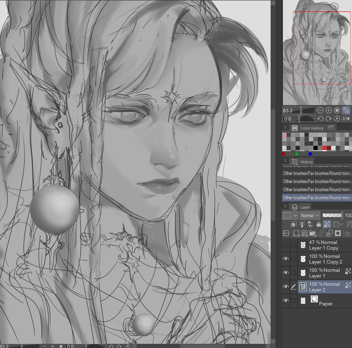 jelroyyy's tweet image. Process #wipart
