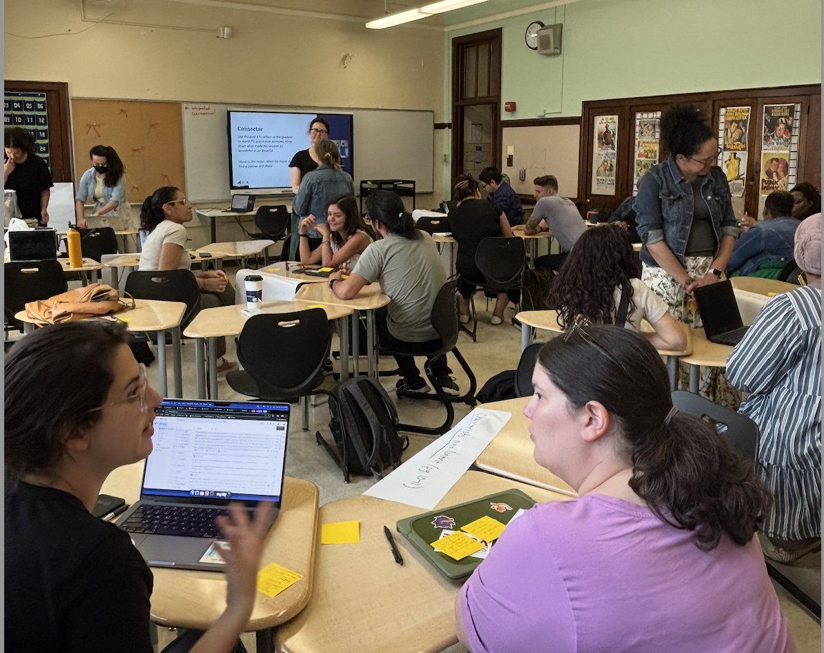 TandL_CPS's tweet image. Collaboration. Innovation. Purpose.

The @TandL_CPS  came together to engage in choice-based breakout sessions led by T&amp;amp;L departments—designed to spark ideas, deepen knowledge, and drive collective impact as we plan for SY26.