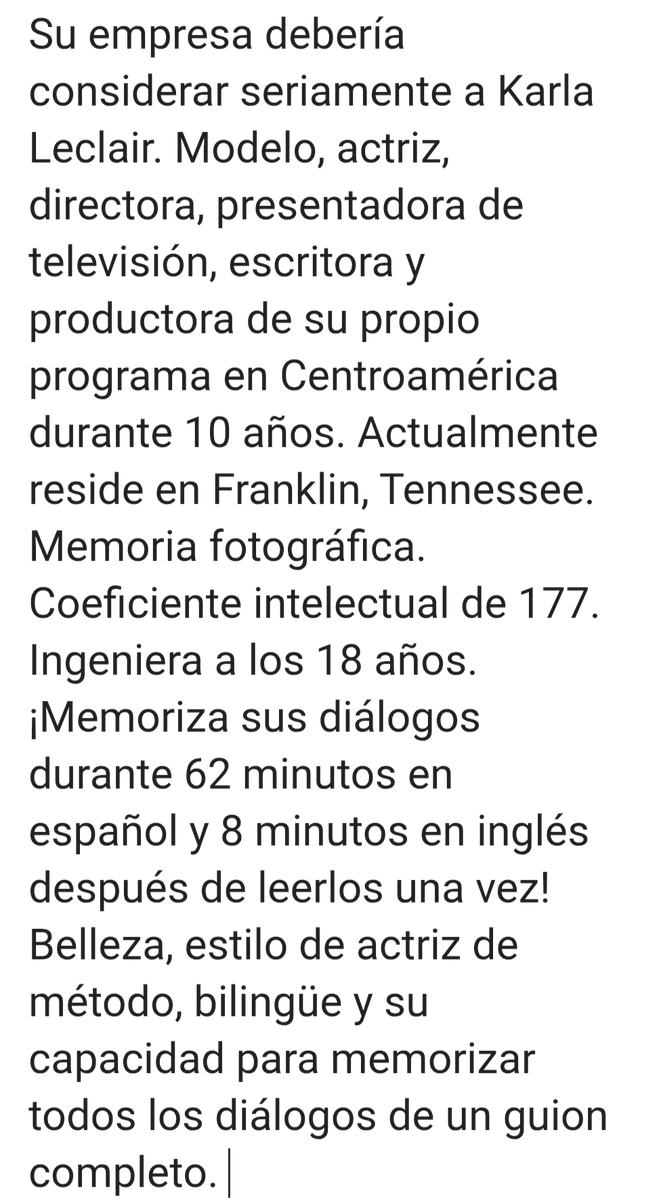 NoelG43926's tweet photo. @Telemundo @Univision @nbc Karla leclair https://t.co/M8VO6pb6qq