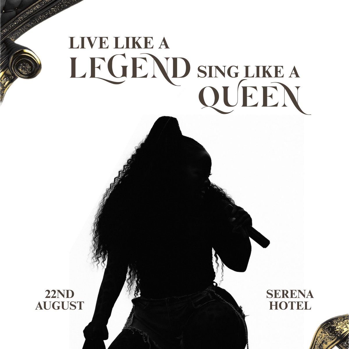 Sheebah0lics's tweet image. She’s lived like a legend—and on August 22nd, she’ll perform like the true queen she is👑👑👑👑 

Don’t miss this iconic night at Serena Hotel 👊🏾.
Come witness greatness and celebrate a legacy in the making 🎊

#TheReturnOfTheQueen #LegendaryPerformance #WitnessTheLegacy