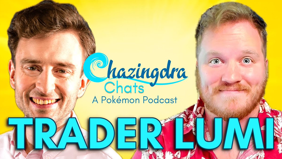 YOOOO! Go check out <a href="/ChazingdraChats/">Chazingdra Chats</a> latest video--where I got to get personal and talk my life, Pokemon, and dream team with the legend, <a href="/Chazingdra/">Charlie Merriman (Chazingdra)</a>!

Link below!
