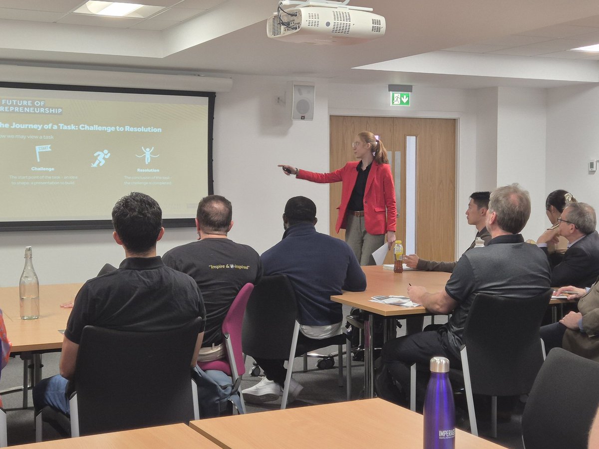 Really popular second breakout session at our #FoB25 half day event: Supercharging your productivity with AI with brilliant MEC team members - Mohamed and Julia. #productivity #aitools