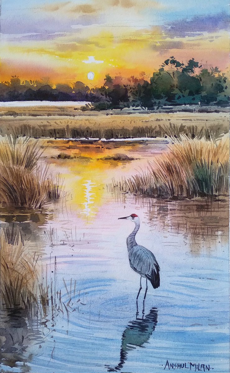 AnshulMilan's tweet image. My #watercolour #painting