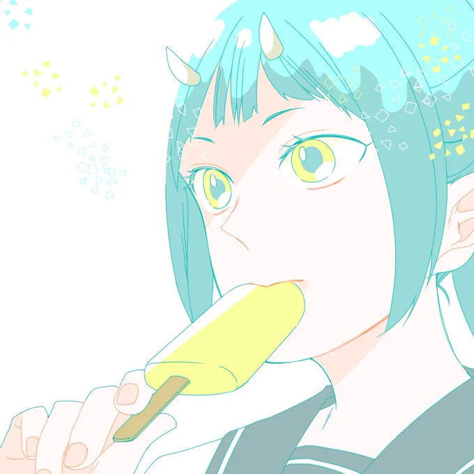 夏のキラキラ