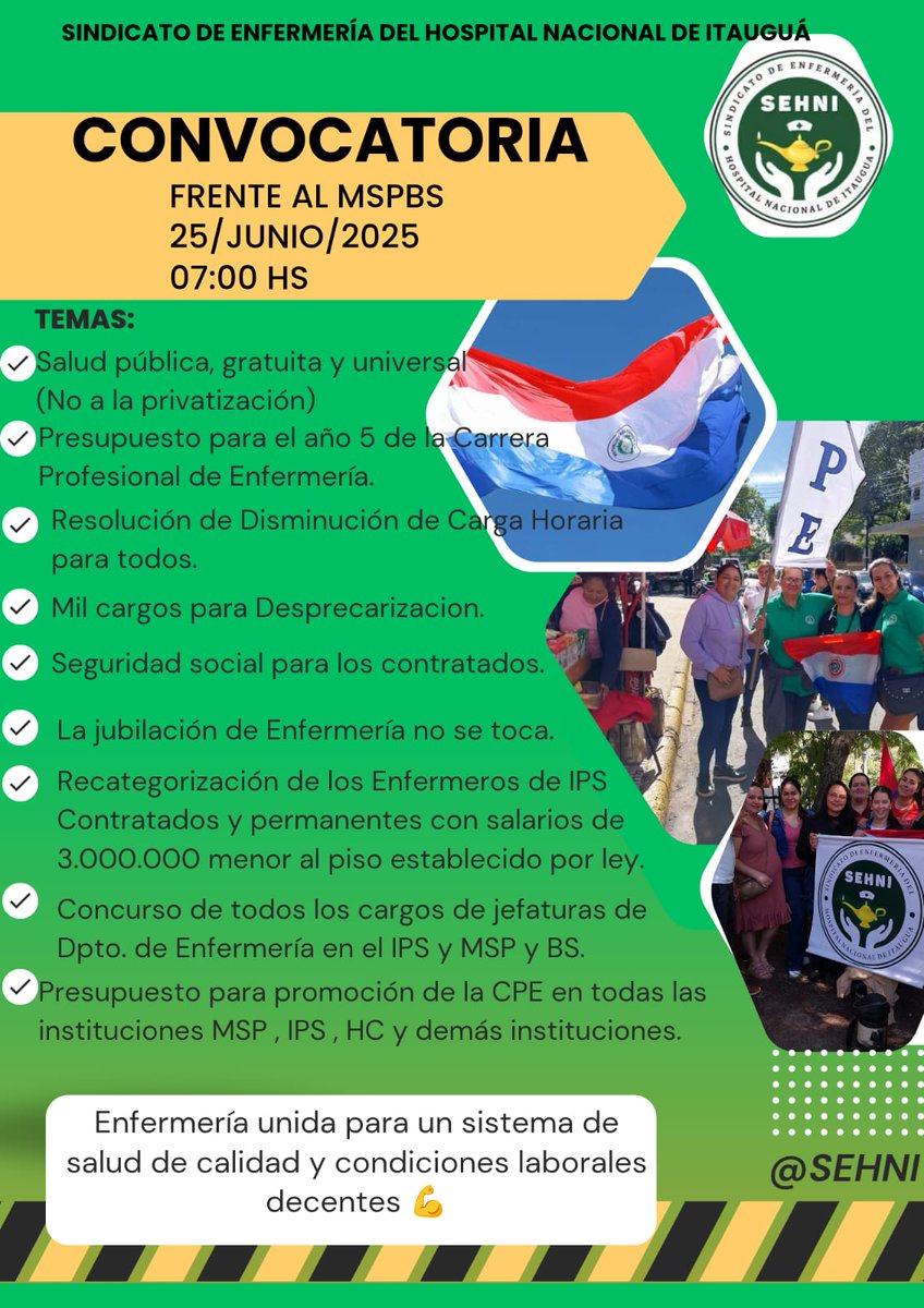 A prepararse Enfermería Paraguaya 
<a href="/AM_1080/">Monumental AM 1080</a> 
<a href="/nanduti/">Radio Ñandutí</a> 
<a href="/ABCTVpy/">ABC TV Paraguay</a> 
<a href="/Telefuturo/">Telefuturo</a> 
<a href="/AsociacionPte/">AsociaciónParaguayadeEnfermeriaPteHayes</a>