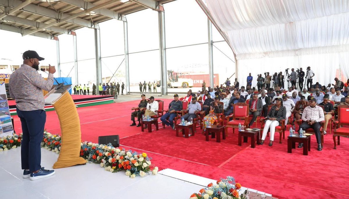 PS Aden Millah (@ps_adenmillah) on Twitter photo I had the honour of joining my Cabinet Secretary For Mining, Blue Economy and Maritime Affairs <a href="/HassanAliJoho/">Hassan Ali Joho, EGH.</a> and CS for Defence, Hon. <a href="/SoipanTuya/">Soipan Tuya E.G.H</a>, at the Kisumu Shipyard to preside over the groundbreaking and keel-laying ceremony for the construction of a 29-metre ferry. This I had the honour of joining my Cabinet Secretary For Mining, Blue Economy and Maritime Affairs <a href="/HassanAliJoho/">Hassan Ali Joho, EGH.</a> and CS for Defence, Hon. <a href="/SoipanTuya/">Soipan Tuya E.G.H</a>, at the Kisumu Shipyard to preside over the groundbreaking and keel-laying ceremony for the construction of a 29-metre ferry. This