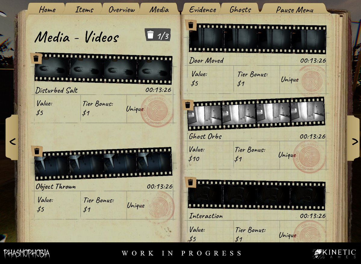 Less than one week remains, Ghost Hunters.

CHRONICLE, #Phasmophobia's next major update, launches 24th June 2025. Journals at the ready. 📖