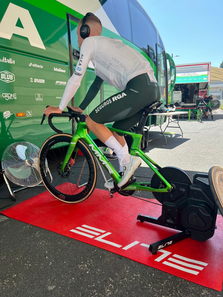 🇫🇷 #RDO2025 Buen ejercicio de Sebastian Berwick, quien tras superar la cota en quinto lugar ha concluido su crono con un tiempo de 16'23" -12º provisional-.

Manda ahora un ex de CJR como Cristian Rodríguez con 15'32".

#SúmateAlVerde