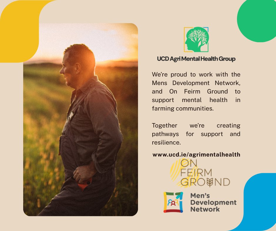 Stronger together: driving change through research partnerships #agrimentalhealth #mentalhealthmatters  #irishresearch